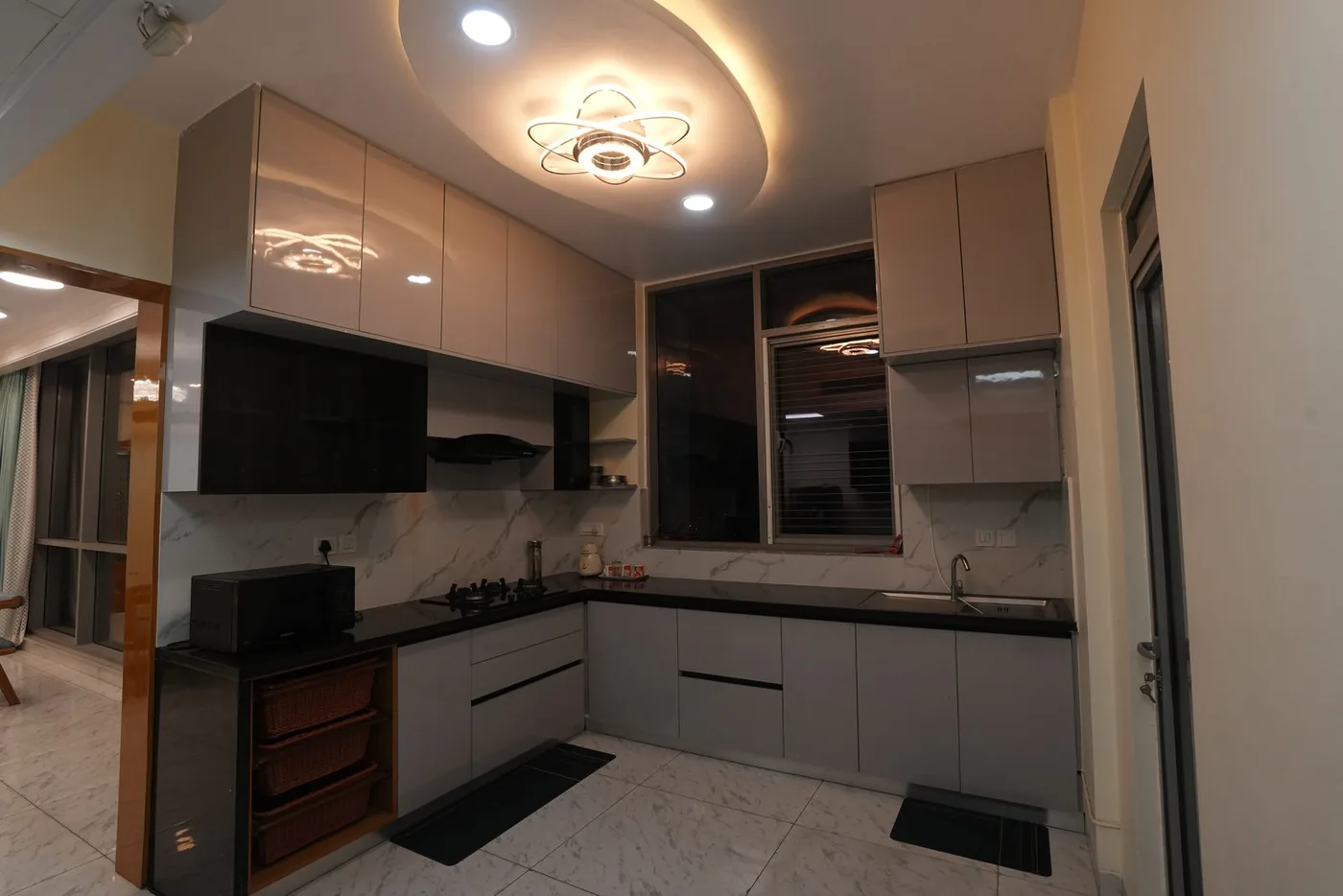 The Kitchen — Full modular joinery, planned around the cook and not the catalogue.