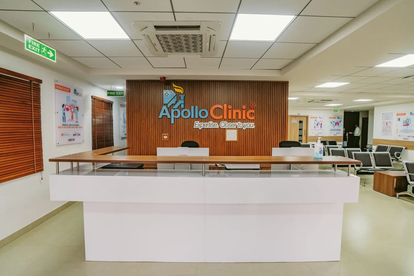 Apollo Akshaya Nagar Reception — A calm reception designed for clear arrivals.