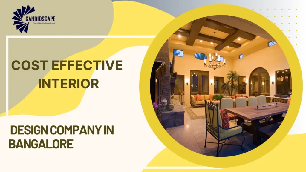 Cost effective Interior design company in Bangalore