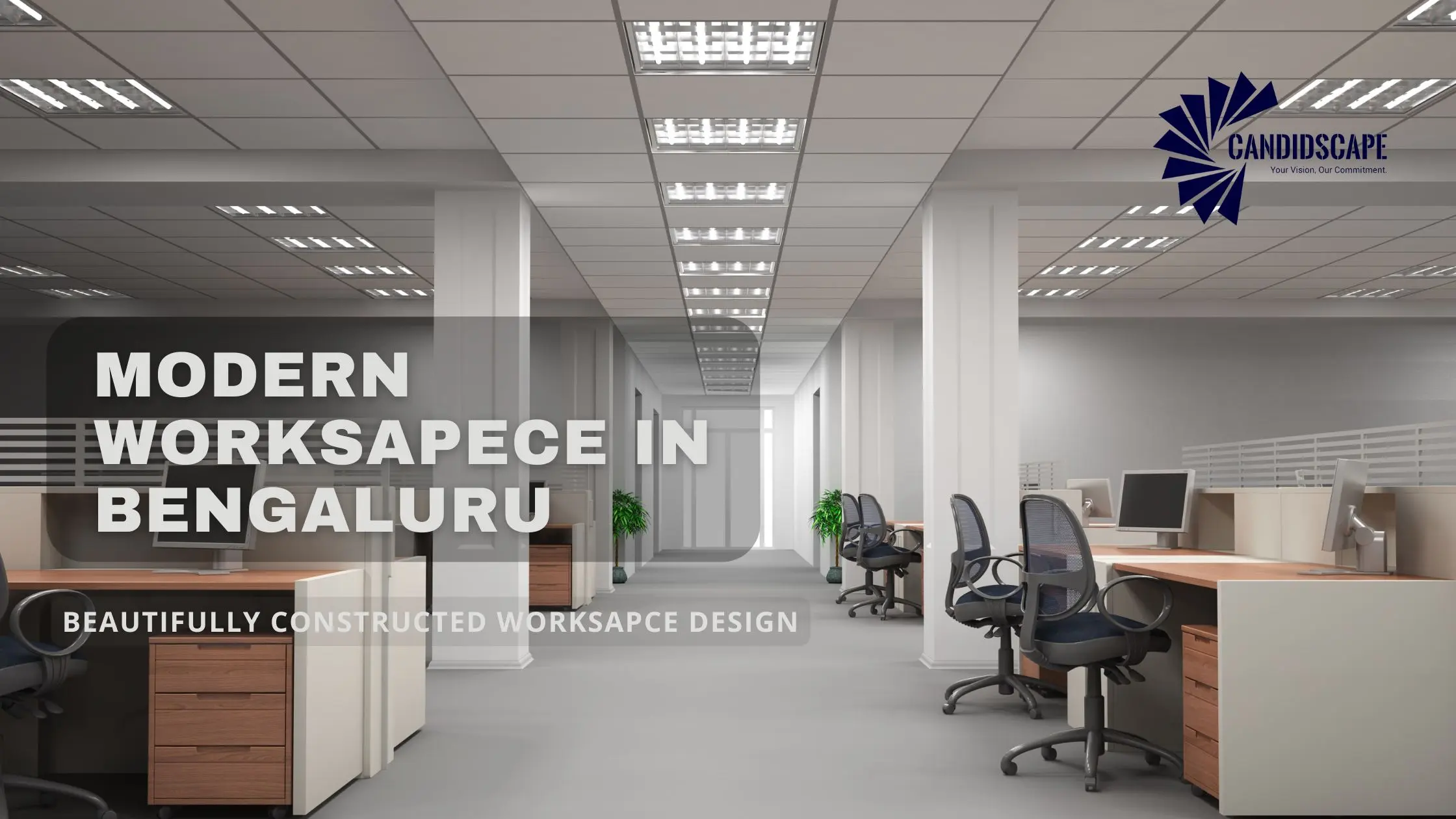 Beautifully Constructed Workspace Design Bengaluru