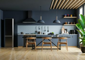 modern-style-kitchen-interior-design-with-dark-blue-wall--1536x909